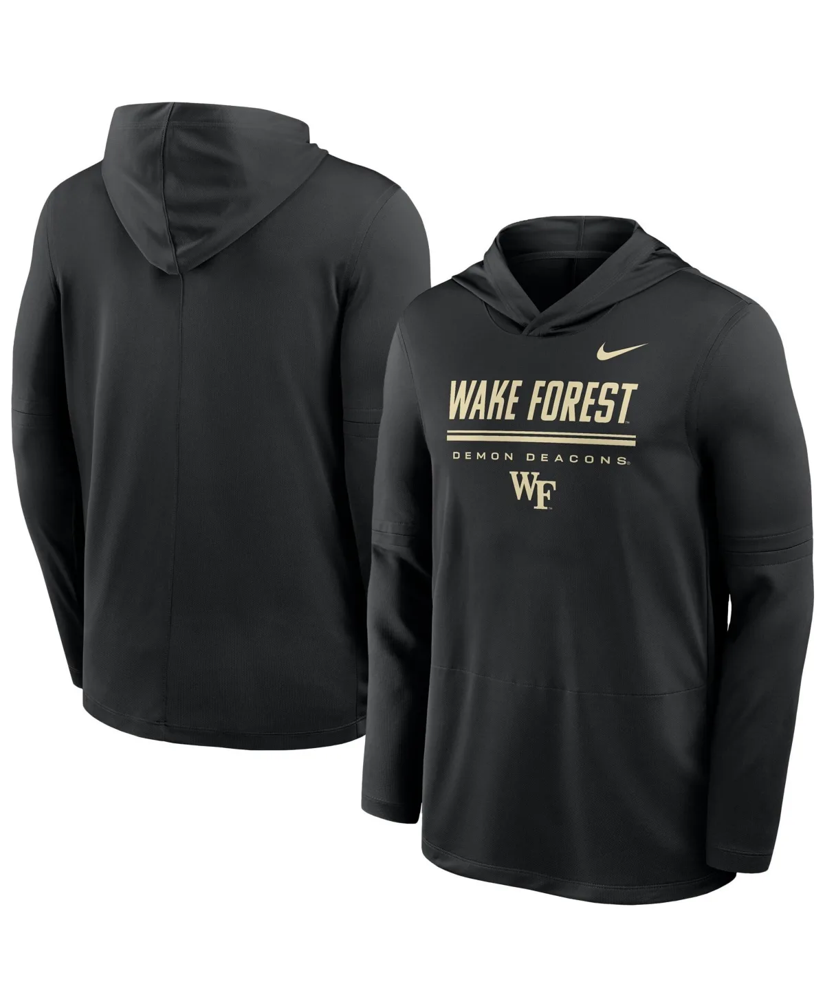 Wake Forest Demon Deacons 2026 Sideline Dri-Fit Lightweight Hoodie by Nike