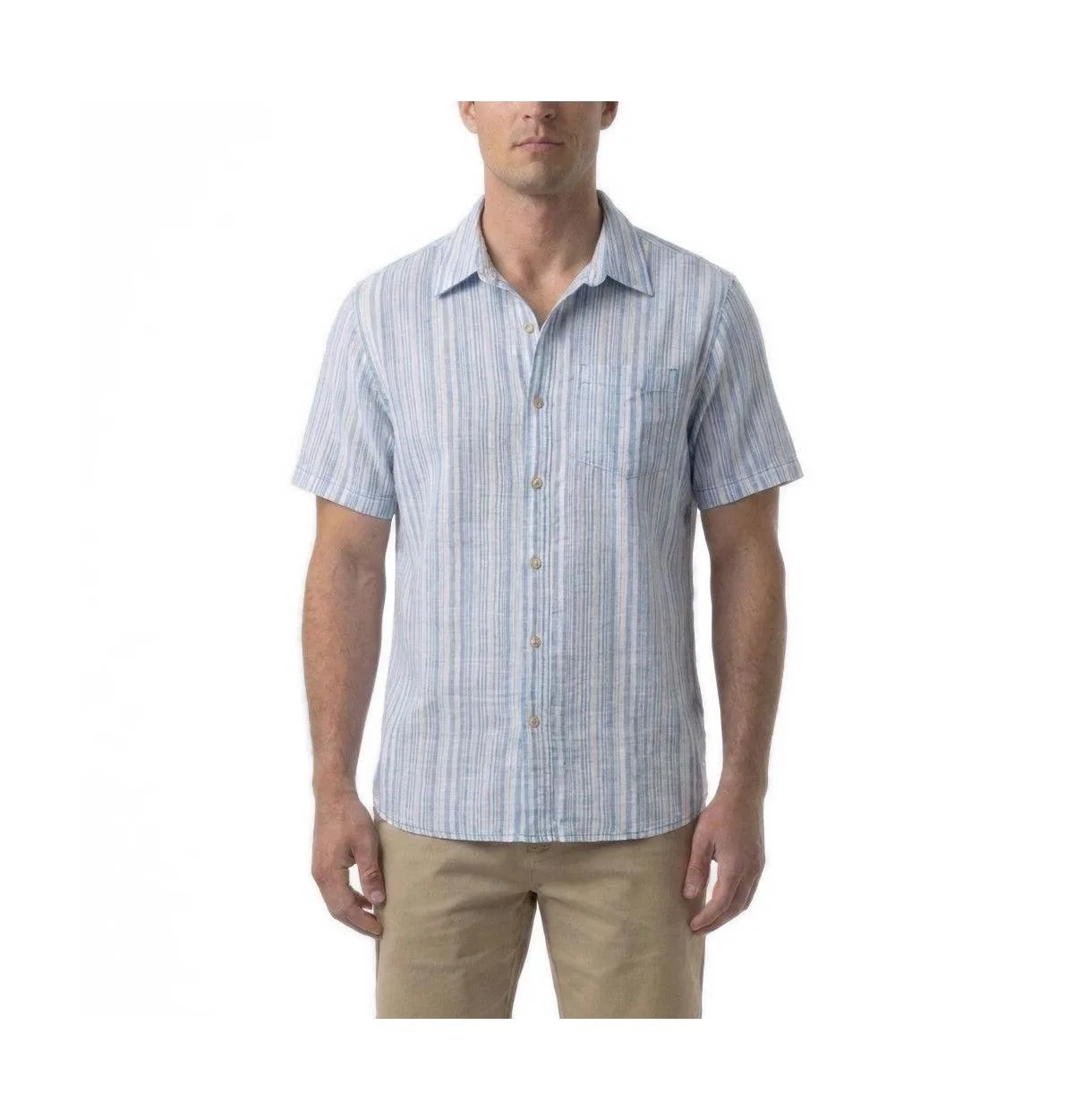 Joey Stripe Cabana Shirt by Surfside Supply Co