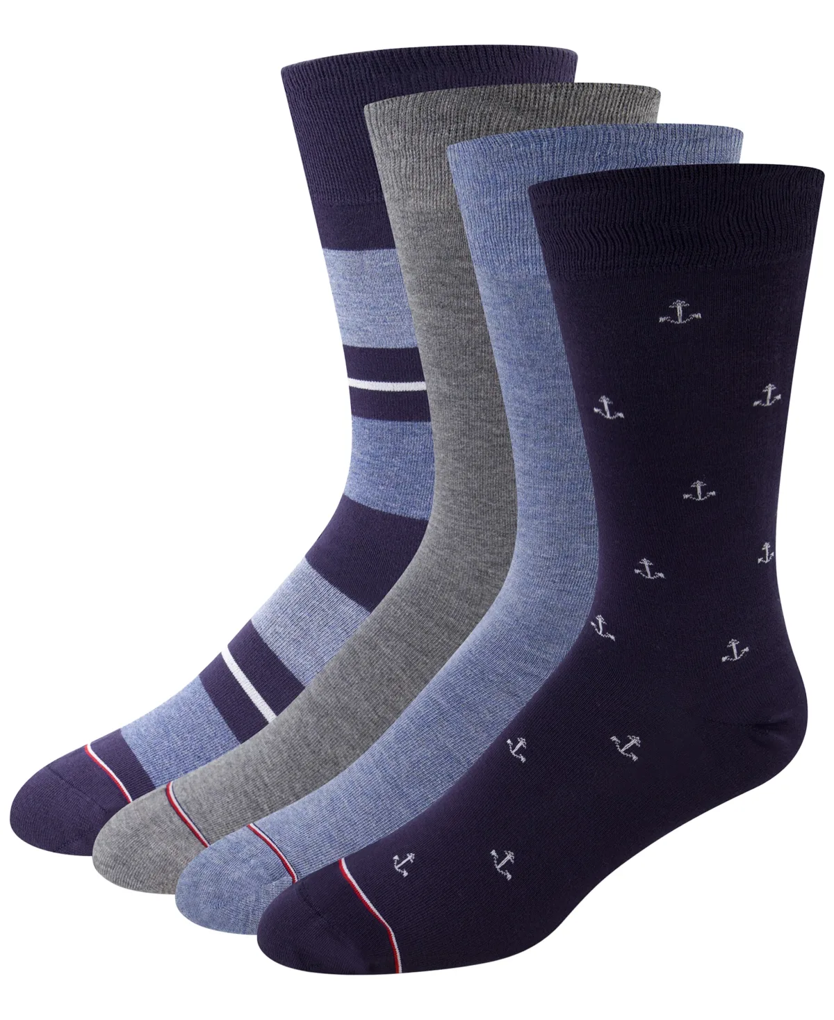 Dress Crew Socks, 4-Pack by Tommy Hilfiger
