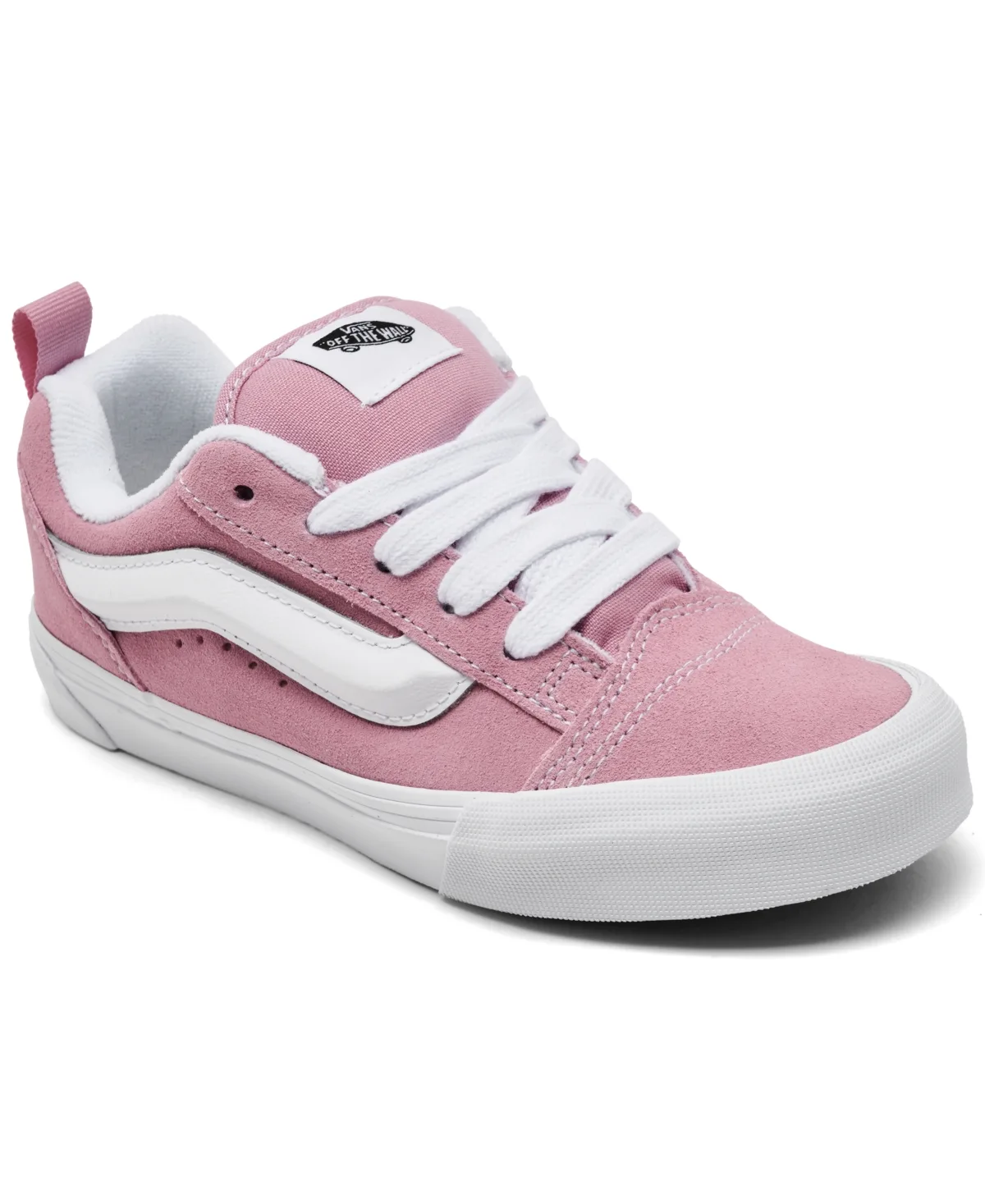 Knu Skool Puffy Tongue and Ankle Collar Oversized Laces Sneakers by Vans