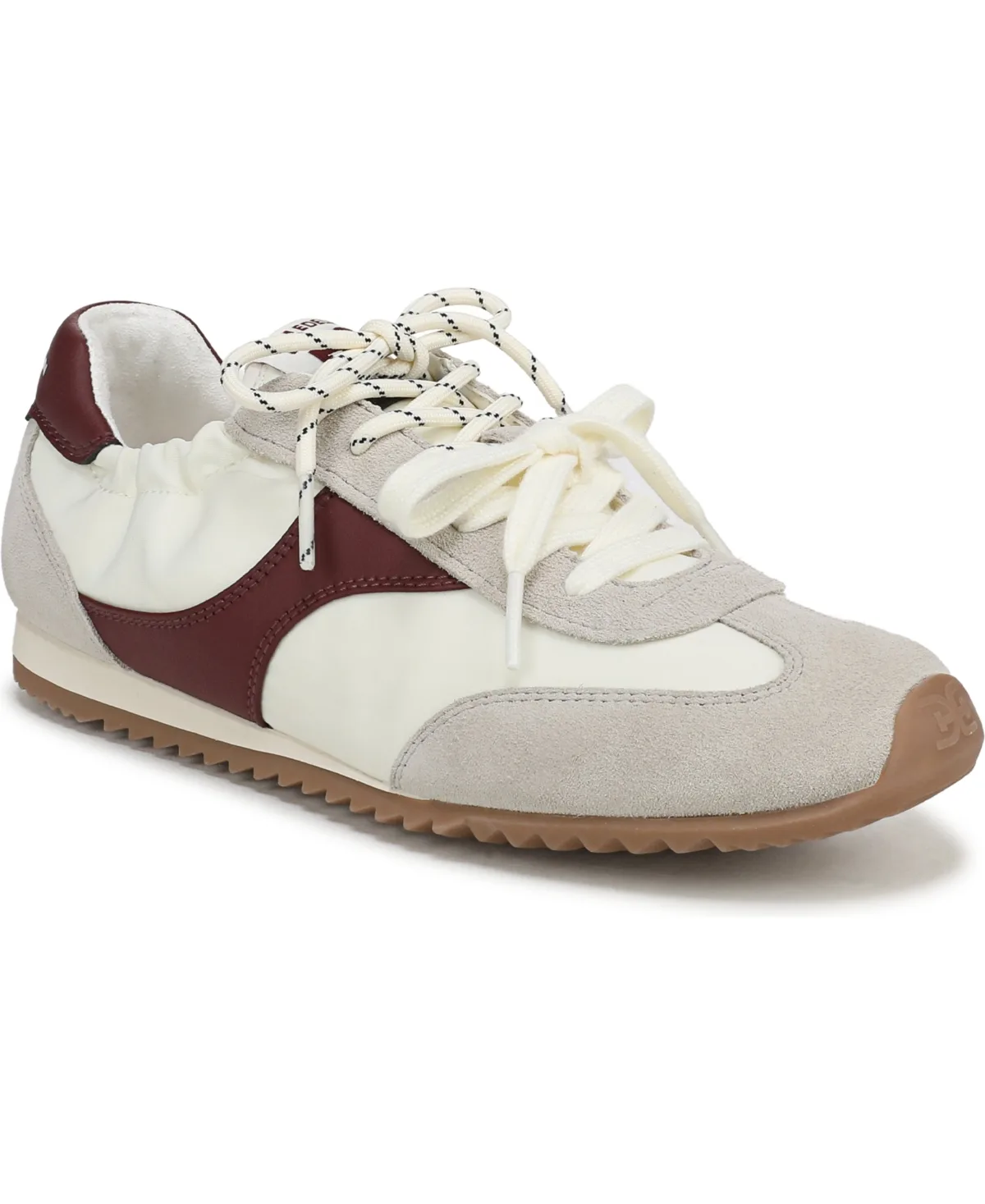 Ivanna Lace-Up Sneakers - White Multi - Nylon/Suede by Sam Edelman