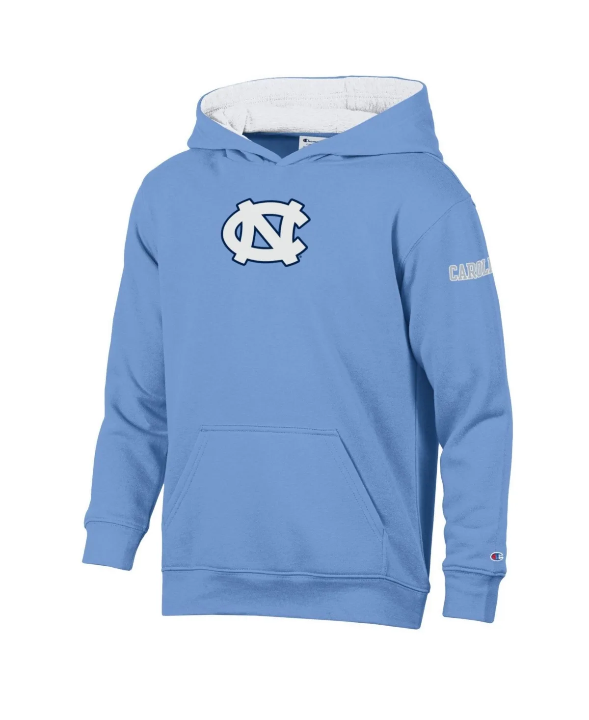 North Carolina Tar Heels Long-Sleeve Fleece Hoodie by Champion