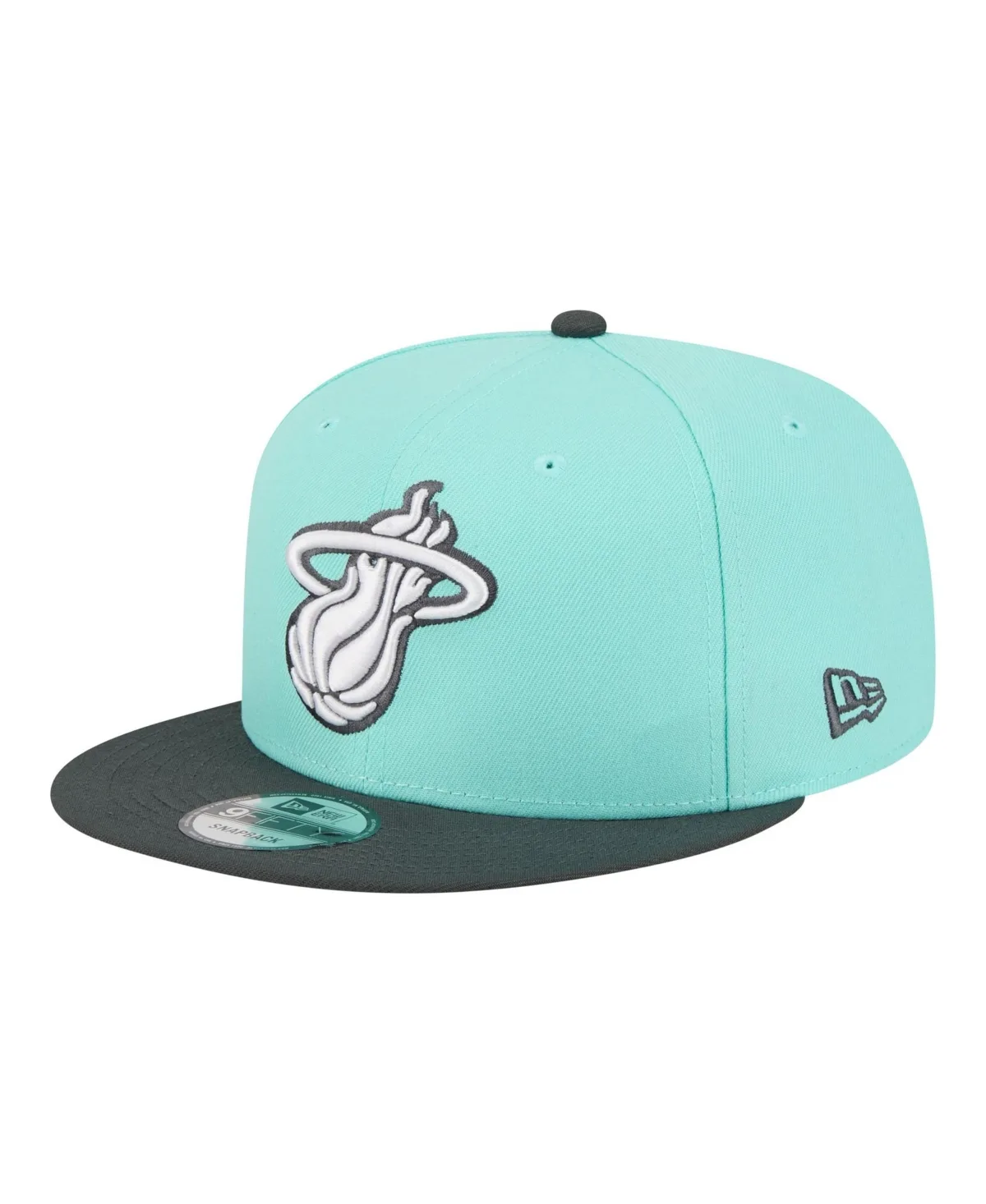 Miami Heat 9FIFTY High-Crown Snapback Baseball Cap by New Era
