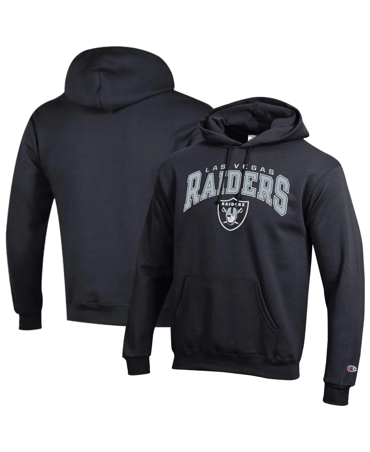 Las Vegas Raiders Power Blend Arch Over Logo Hoodie by Champion