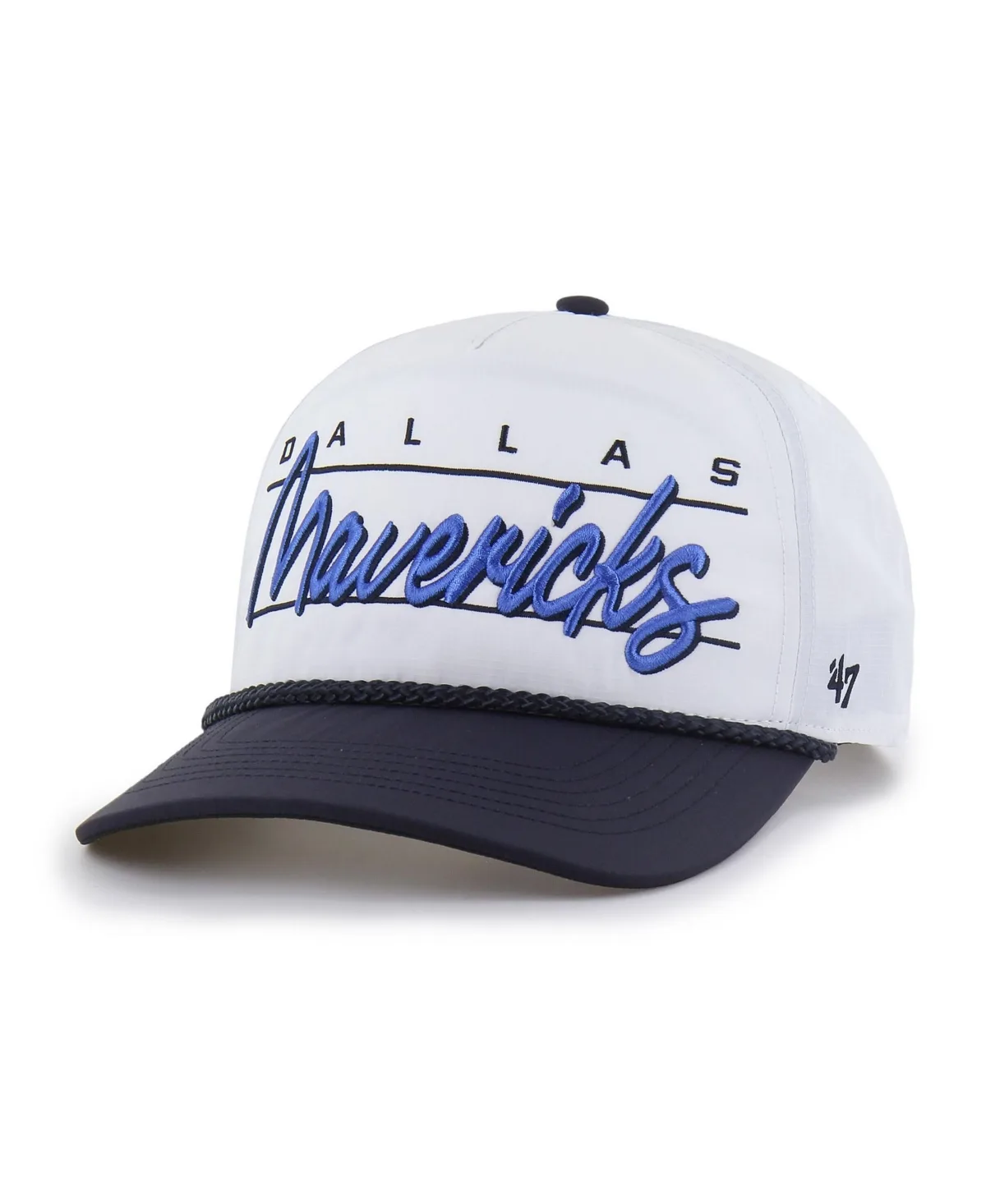 Dallas Mavericks Brrr Condor Two-Tone Hitch Rope Adjustable Hat by 47 Brand