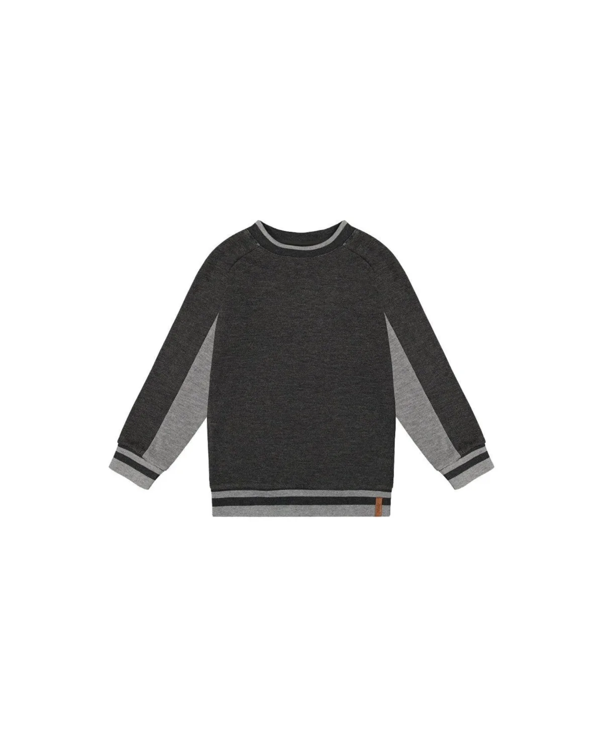 Flat Back Rib Sweatshirt by Deux Par Deux
