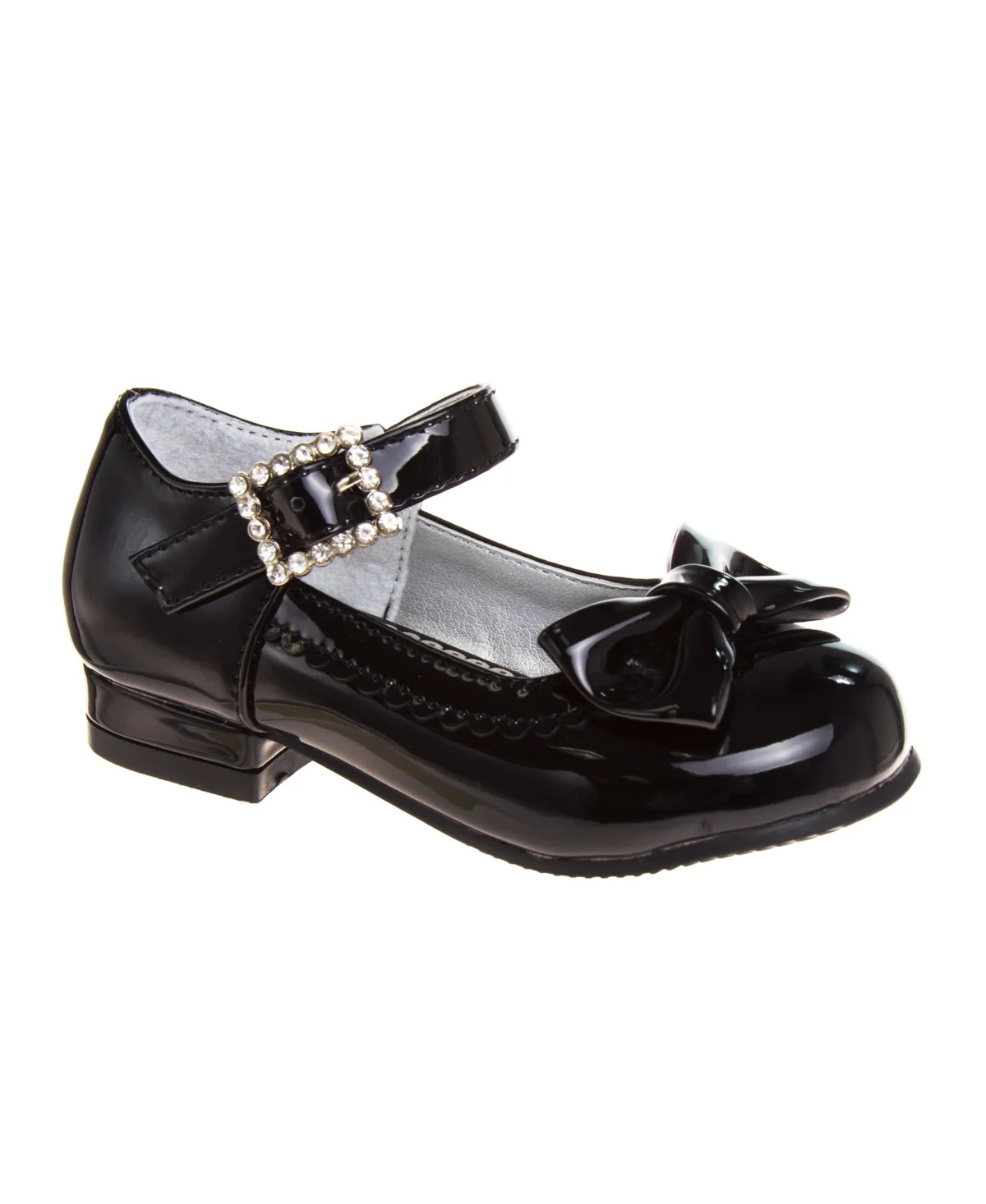 Bow Detail Low Heeled Dress Shoes by Josmo