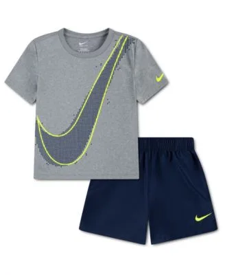 Dri-Fit Crewneck T-Shirt Woven Shorts 2-Piece Set by Nike