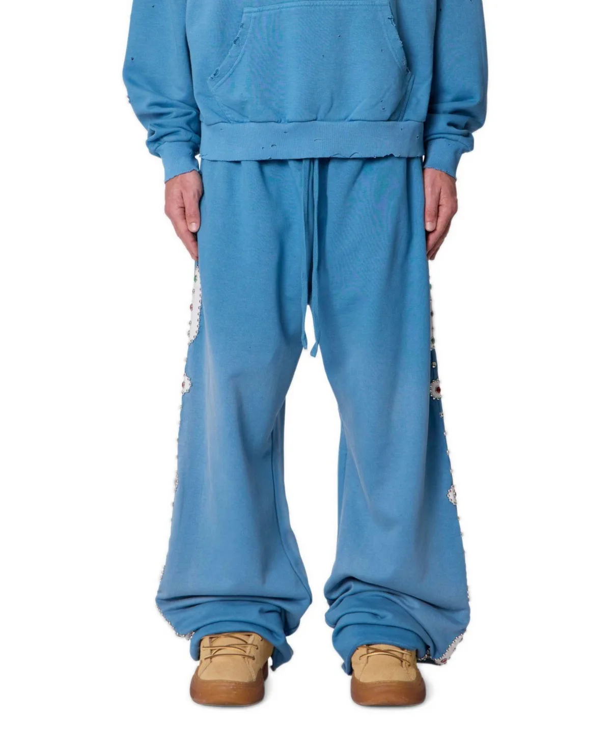 Mojave Oversized-Fit Baggy Leg Sweatpants by Mnml