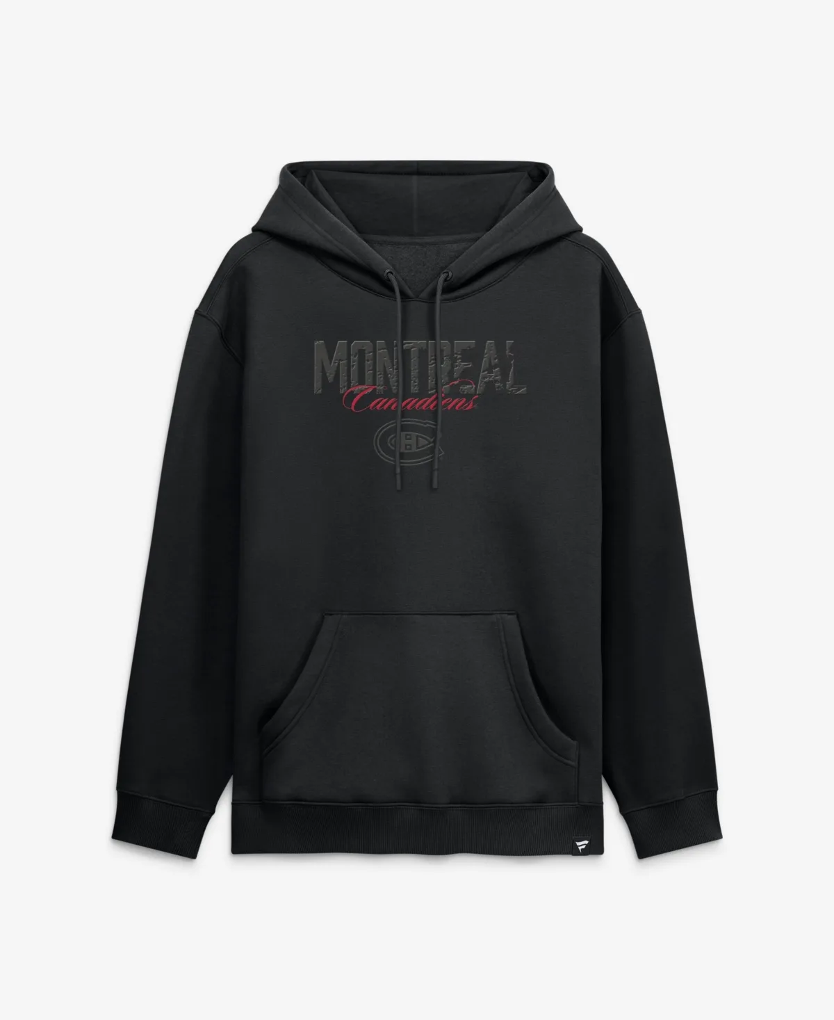 Montreal Canadiens Black Out Fleece Hoodie by Fanatics