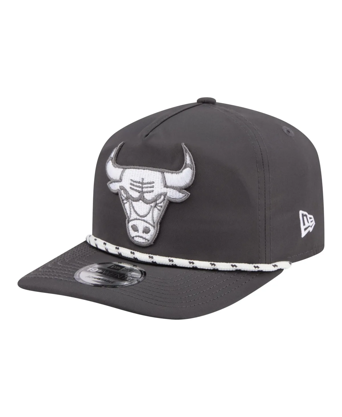 Chicago Bulls Adjustable 19TWENTY Braided Rope Baseball Cap by New Era