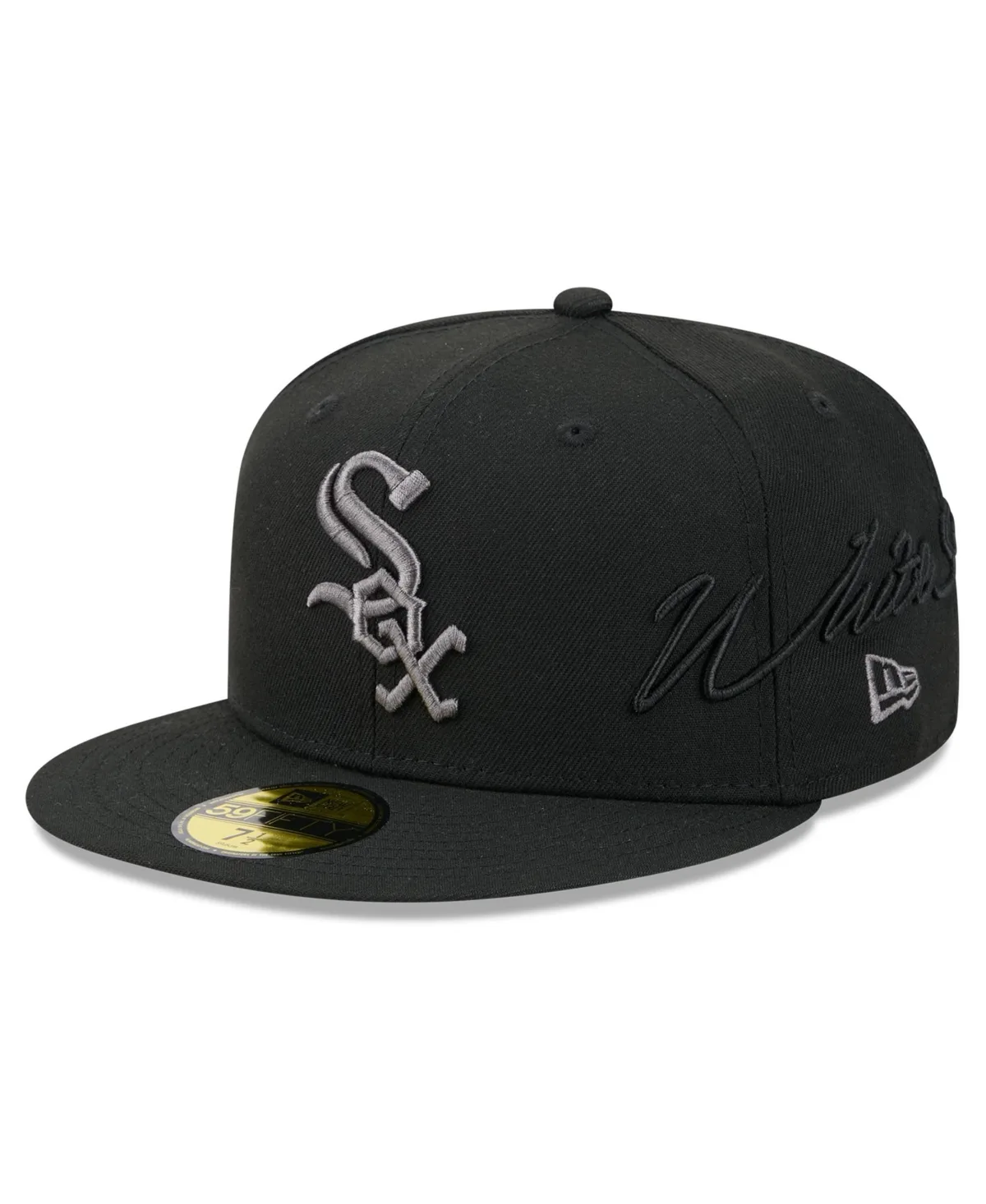 Chicago White Sox Side Script 59FIFTY Fitted Hat by New Era