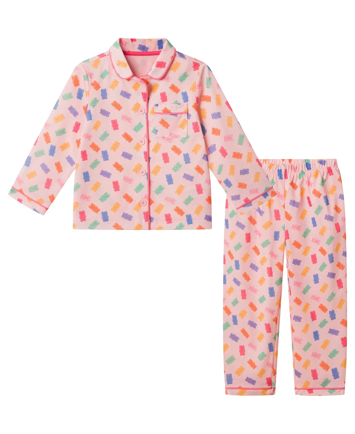 Cat Print Pajama, 2-Piece Set by Andy & Evan