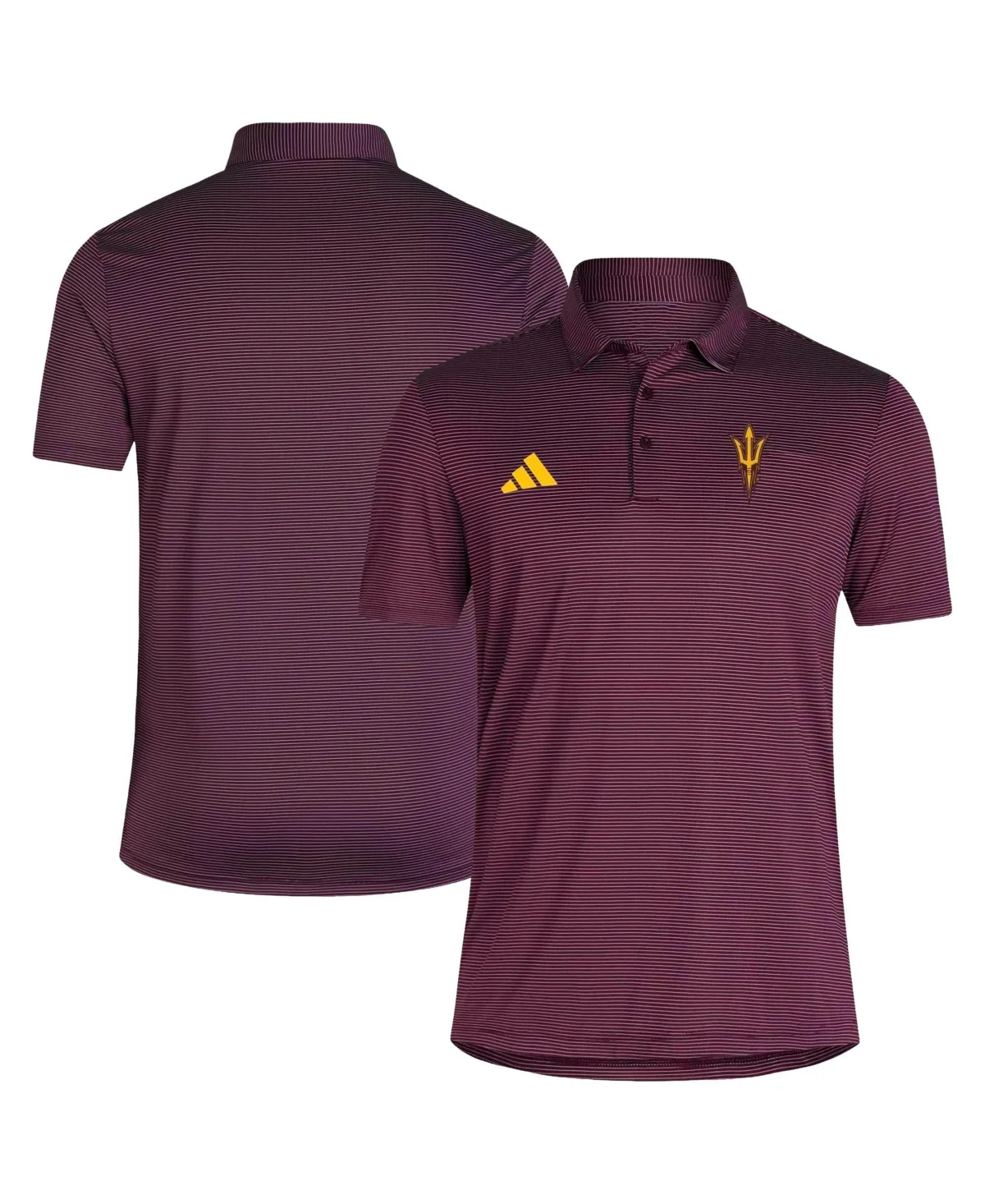 Arizona State Sun Devils Ultimate 365 Stripe Polo Shirt by adidas