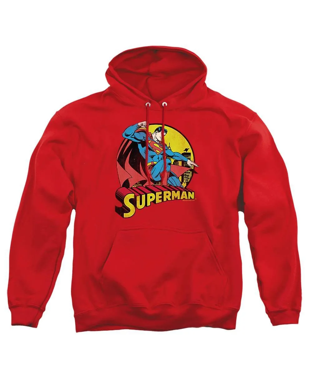 Superman Dc Graphic Kangaroo-Pocket Hoodie