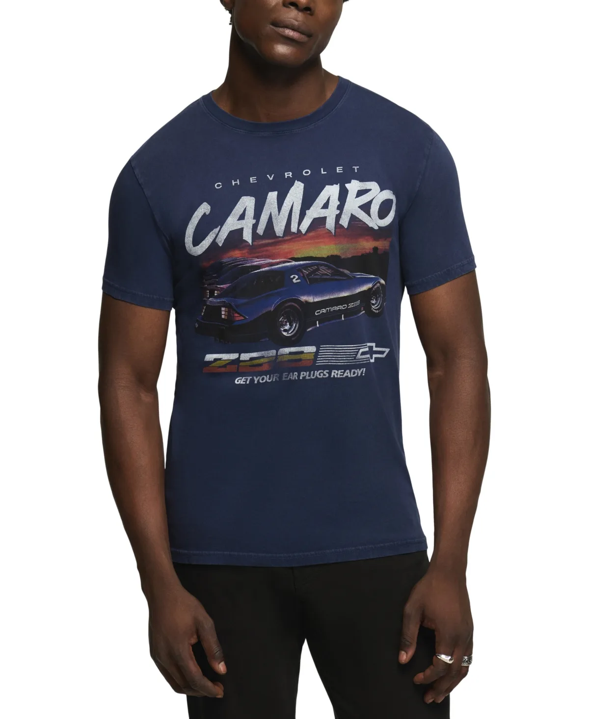 Iroc Camaro Graphic Venice Burnout T-Shirt by Lucky Brand