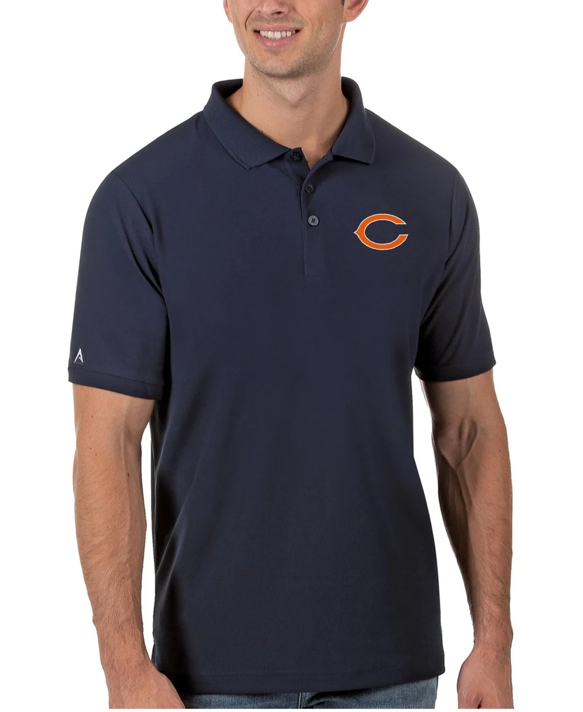 Chicago Bears Legacy Pique Polo Shirt by Antigua