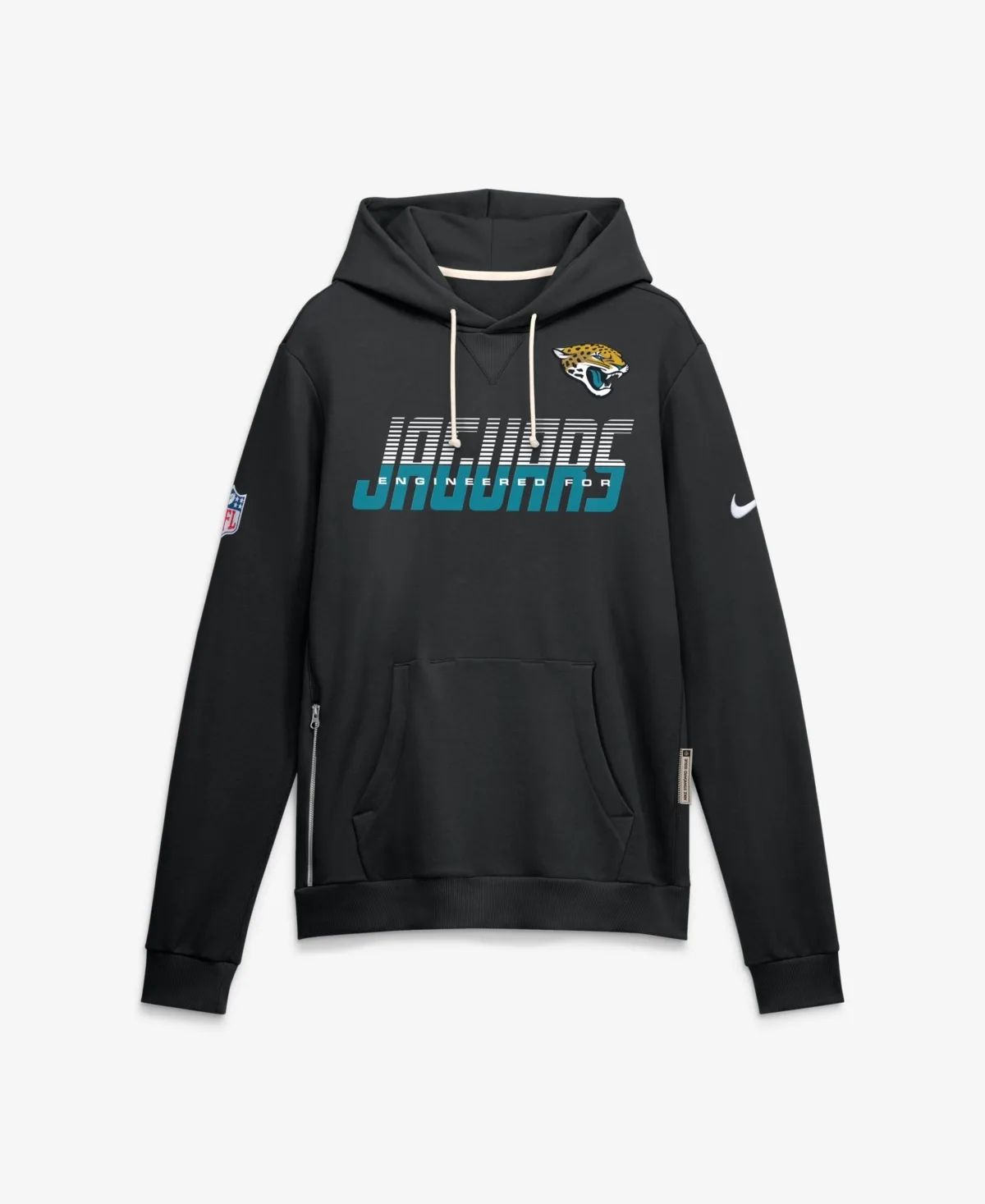Jacksonville Jaguars Sideline Standard Issue Dri-Fit Loose-Fit Hoodie by Nike