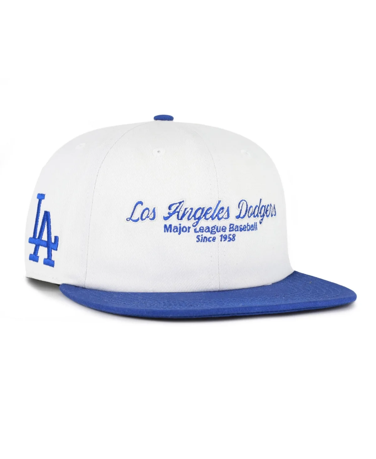 Los Angeles Dodgers Script Stack High-Crown Snapback