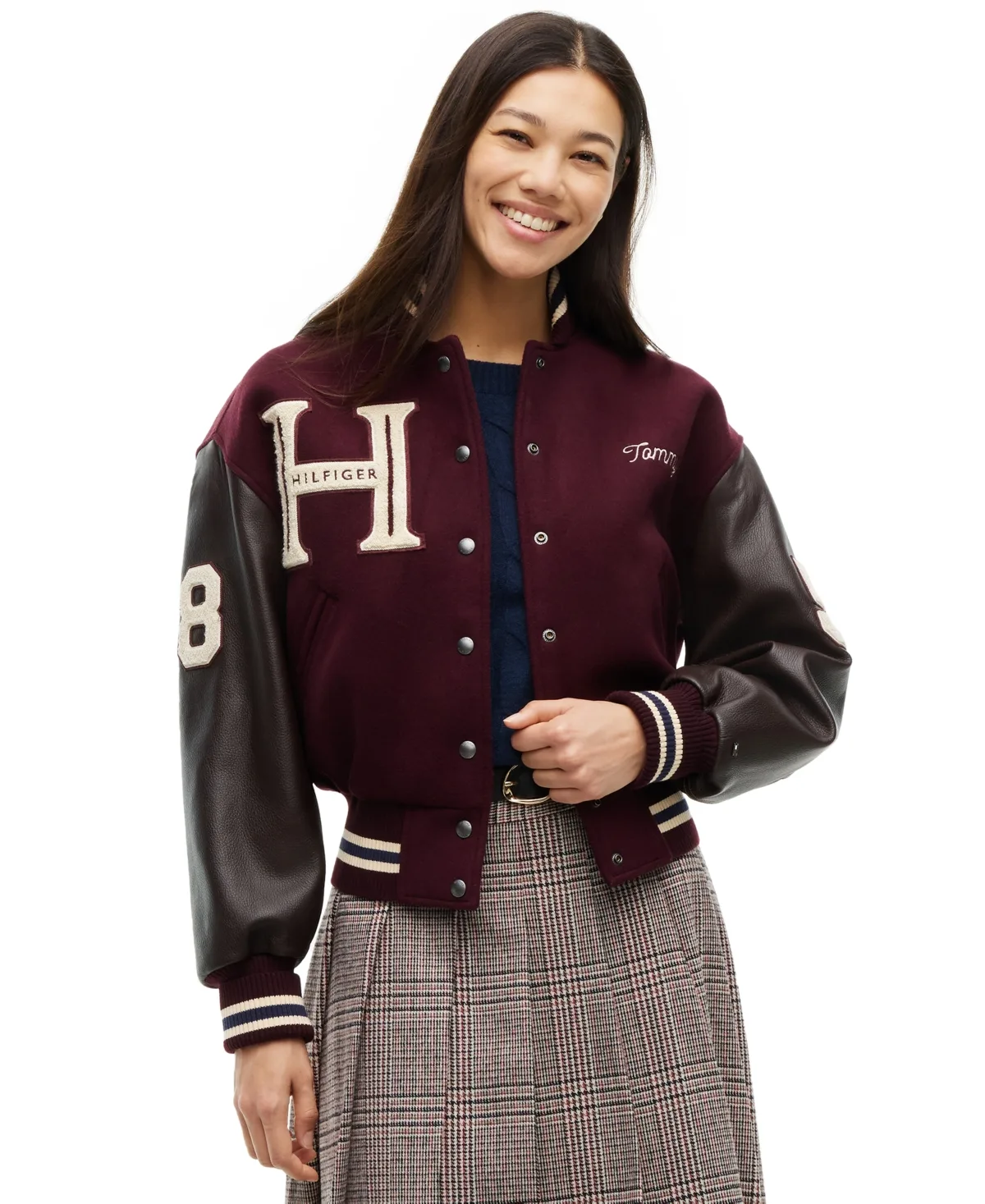 Wool-Blend Varsity Jacket by Tommy Hilfiger