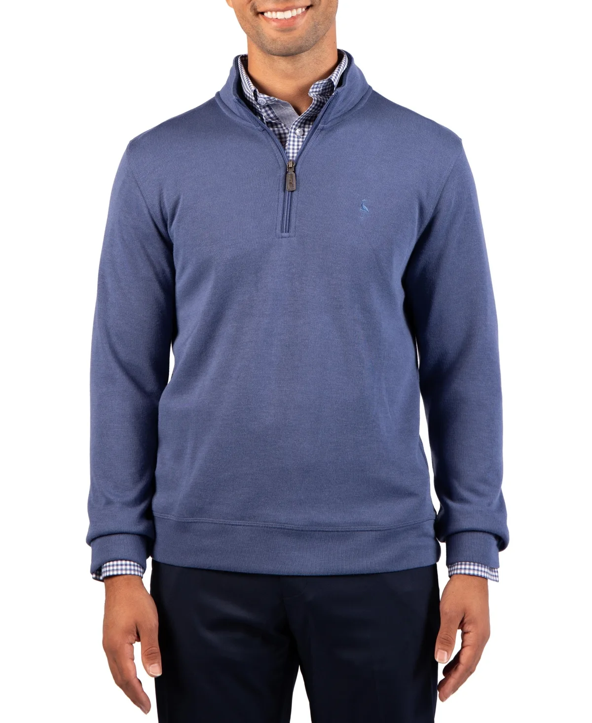 French Rib Quarter Zip by Tailorbyrd