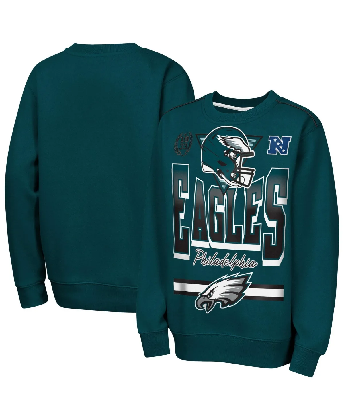 Philadelphia Eagles Run Gun Fleece Sweatshirt by Outerstuff