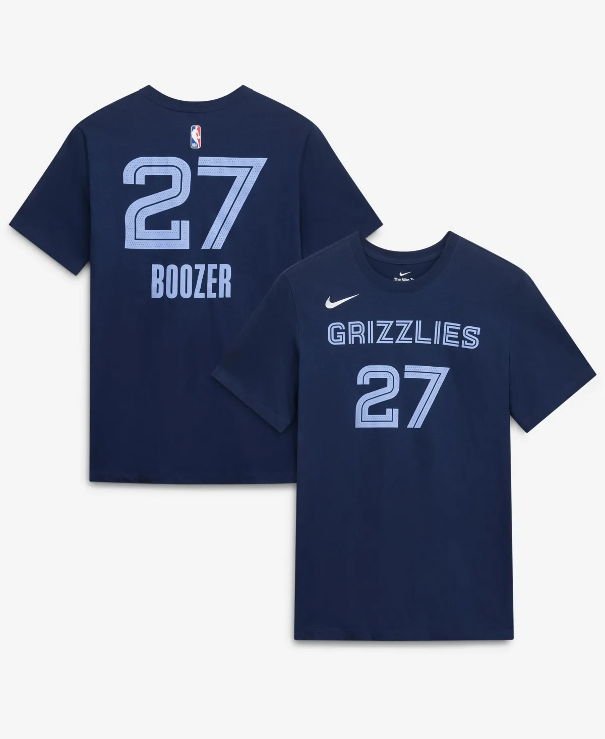 Memphis Grizzlies Cameron Boozer Name & Number T-Shirt by Nike