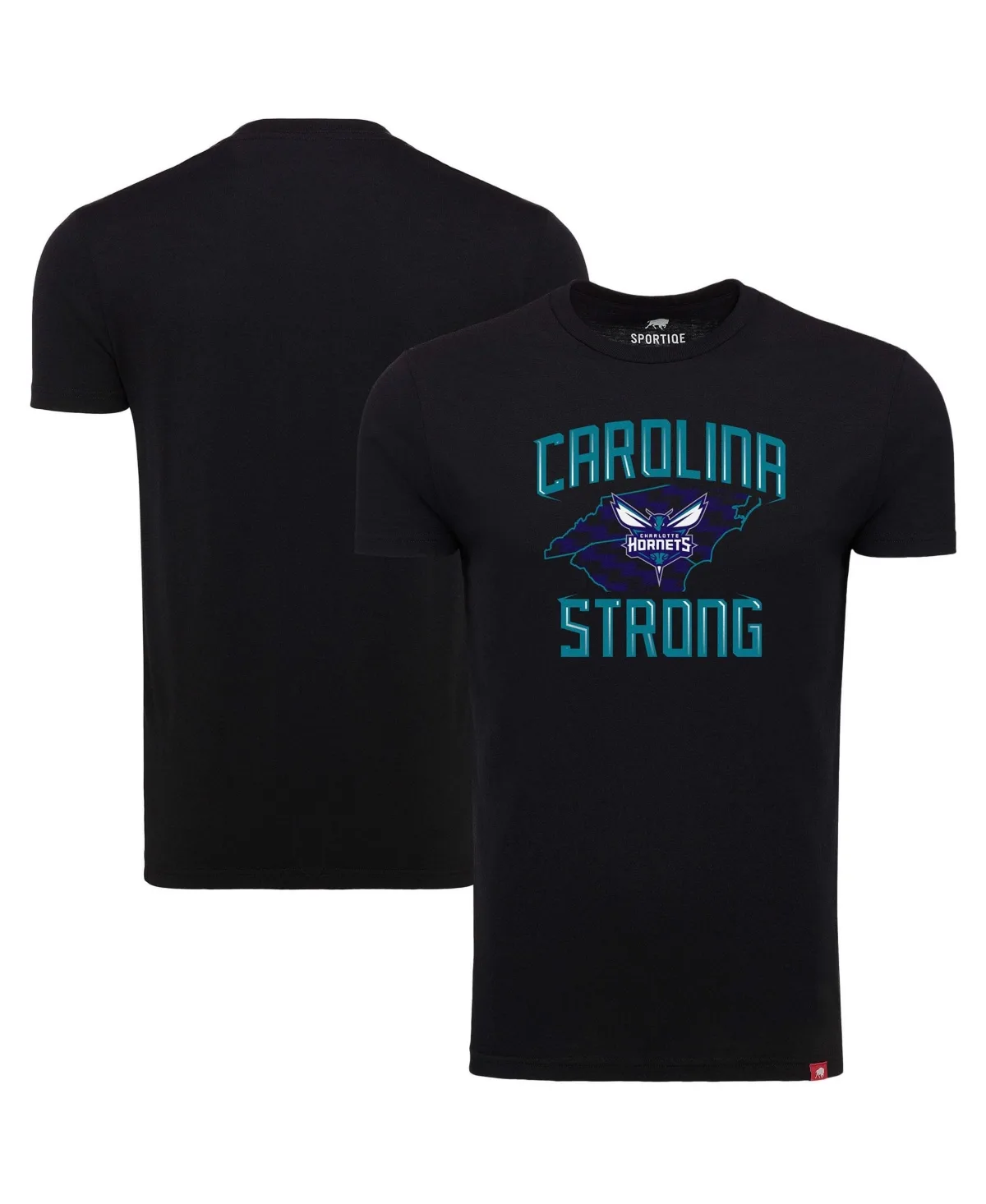 Charlotte Hornets Carolina Strong Tri-Blend T-Shirt by Sportiqe