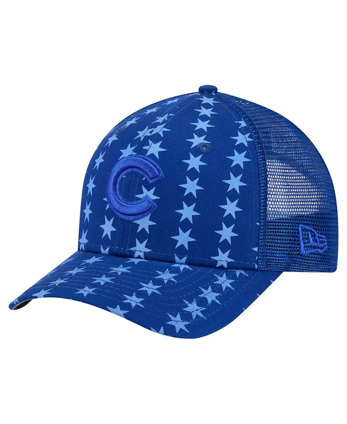 Chicago Cubs 9FORTY M-Crown Tonal Icon Adjustable Trucker Hat by New Era