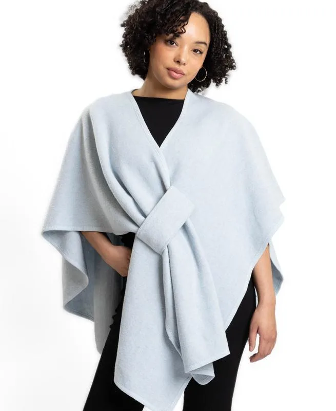 Gloria Oversized V-Neck 3/4-Sleeve Poncho
