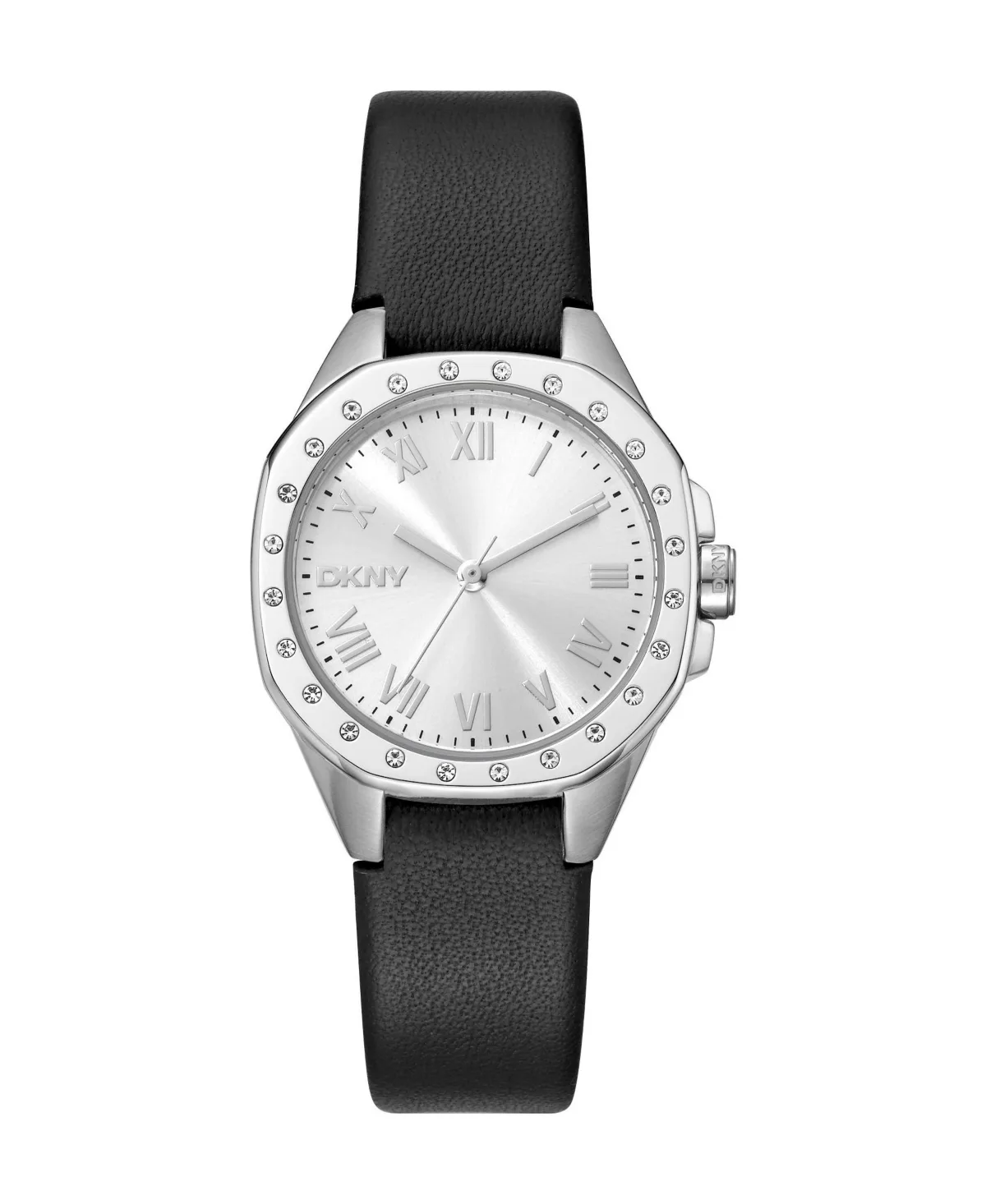 Quartz Water-Resistant Brooklyn Mini Leather Strap Watch, 30mm