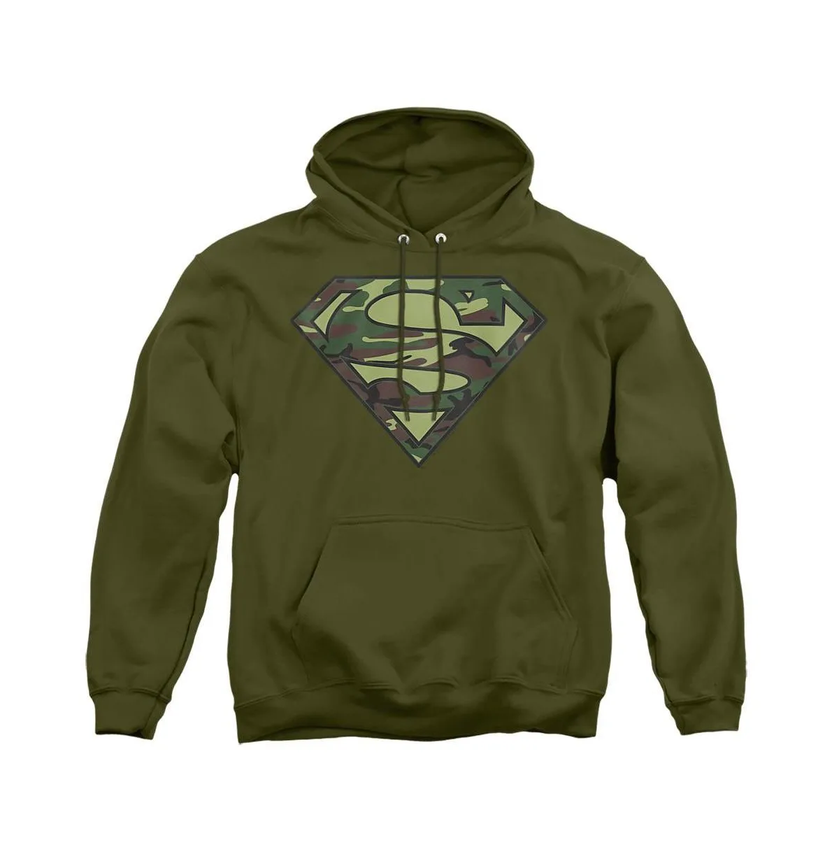 Camo Logo Graphic Hoodie by Superman