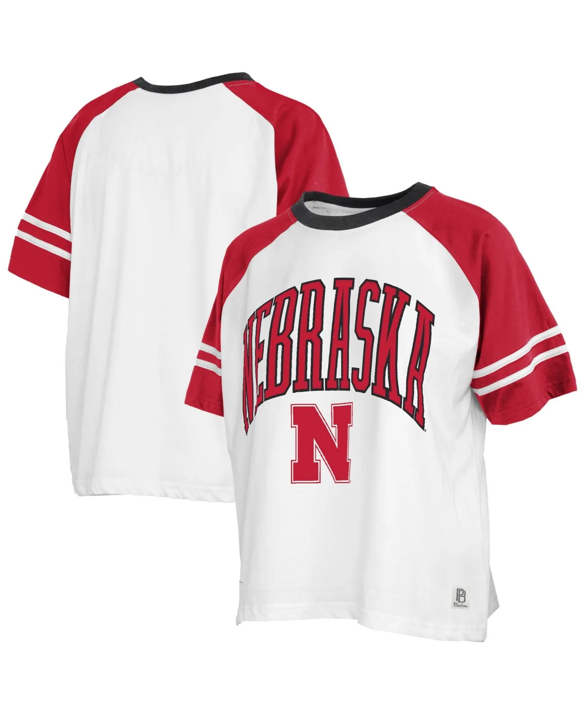 Nebraska Huskers Sky Color Block T-Shirt by Pressbox