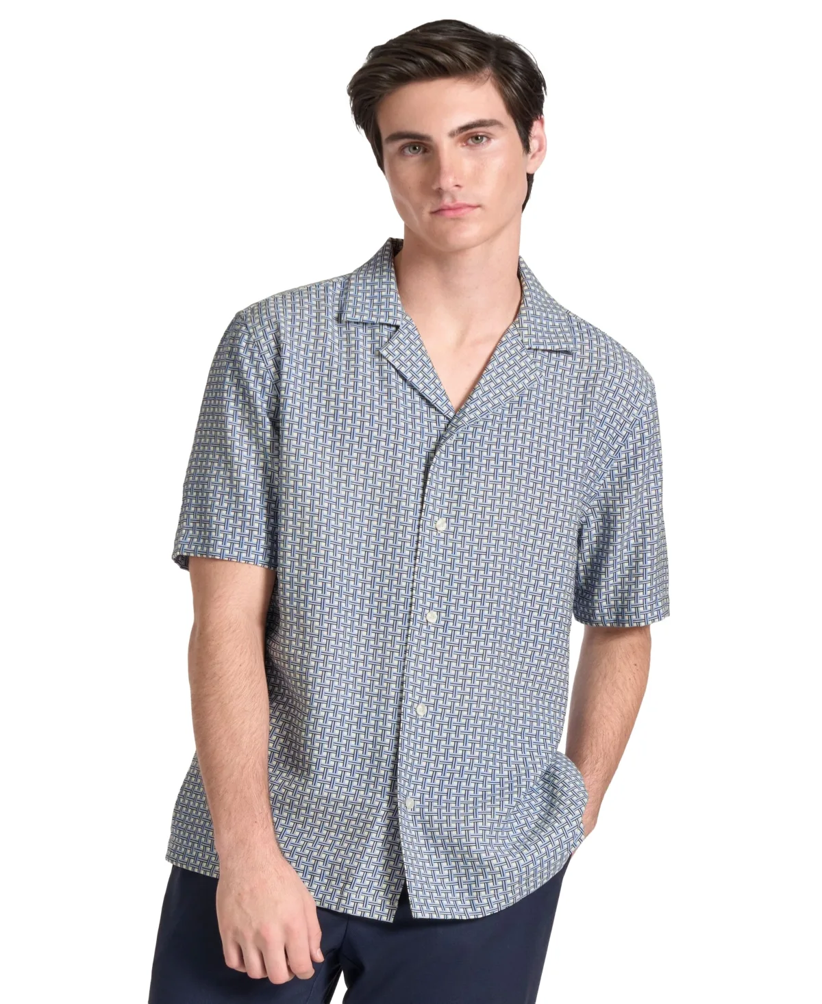 Ted by Ted Baker Warwick Short-Sleeve Camp Button-Up Shirt