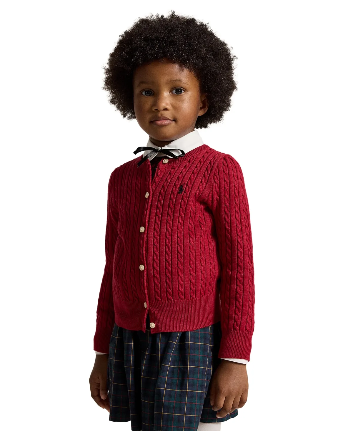 Mini-Cable Cardigan by Polo Ralph Lauren