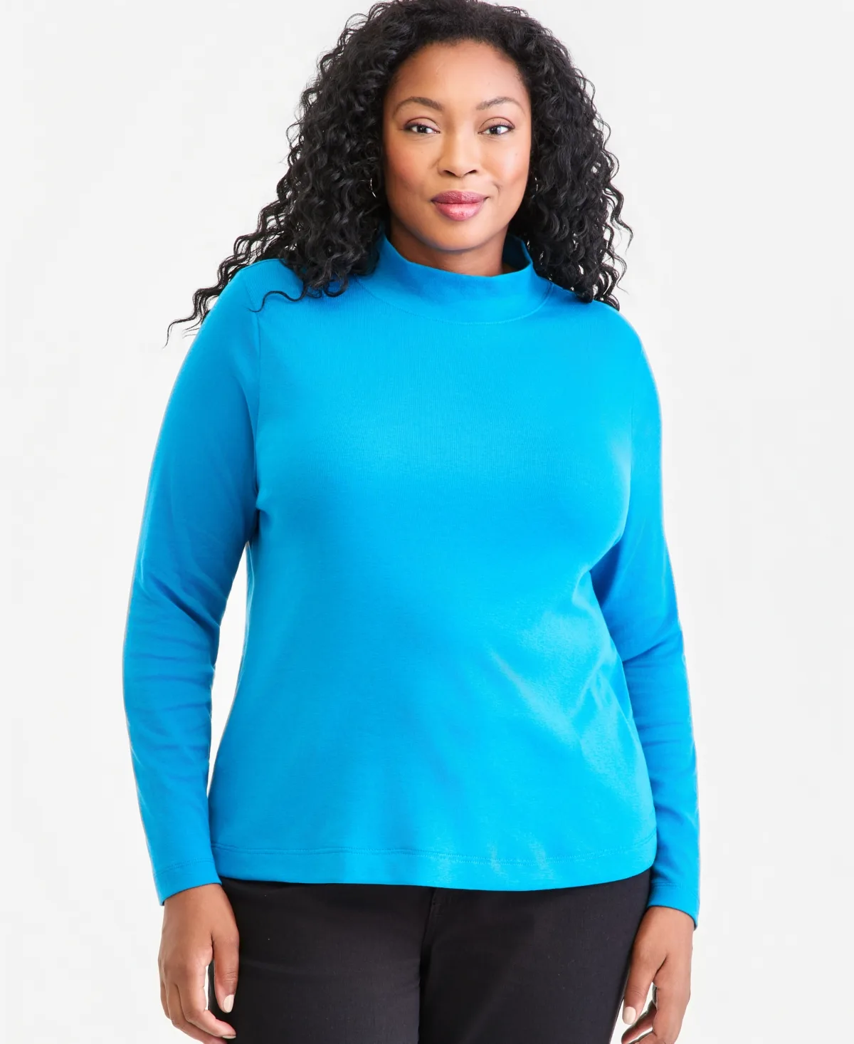 Mock-Neck Top