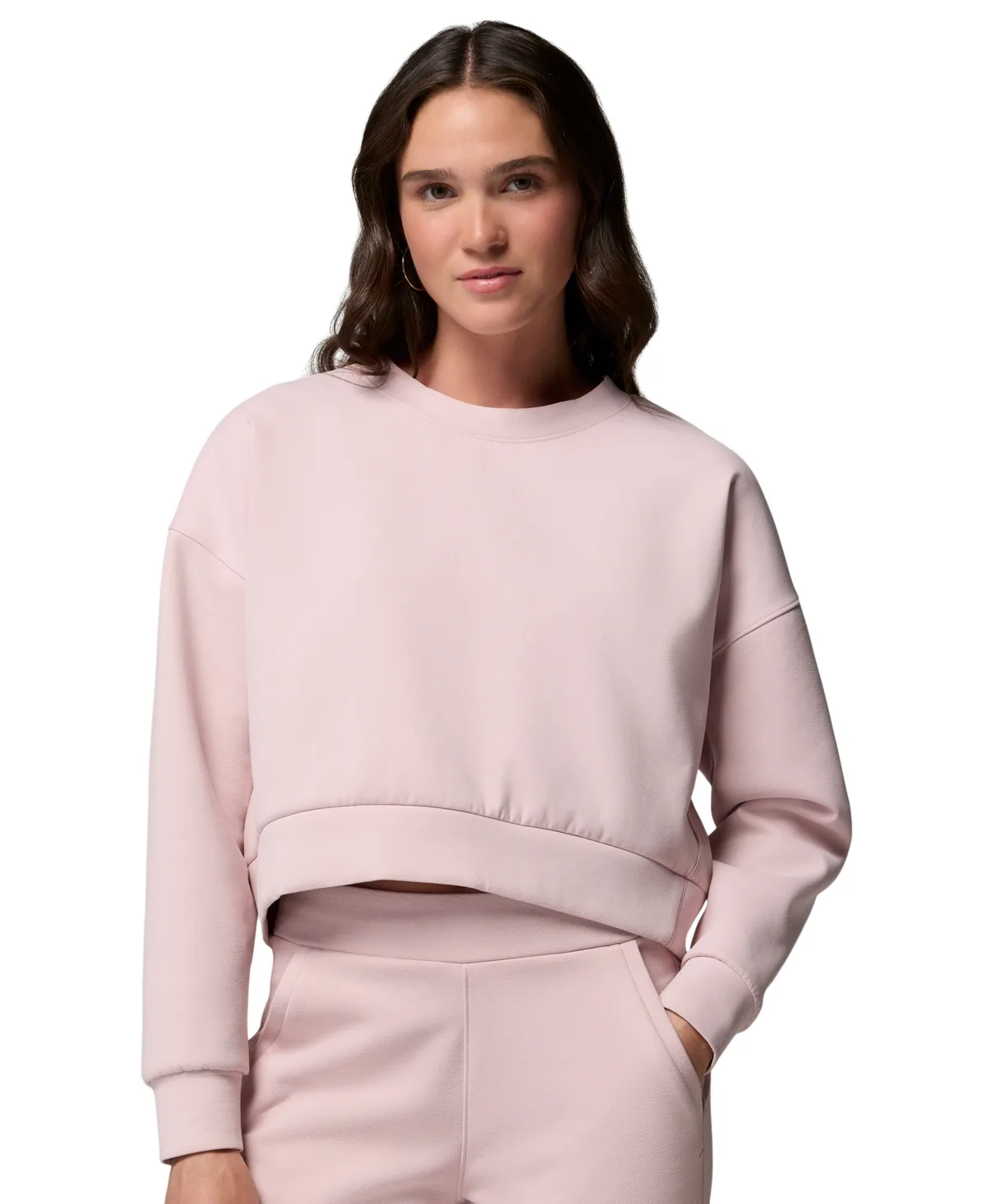 Amaze Heavyweight Relaxed-Fit Cropped Sweatshirt by Columbia