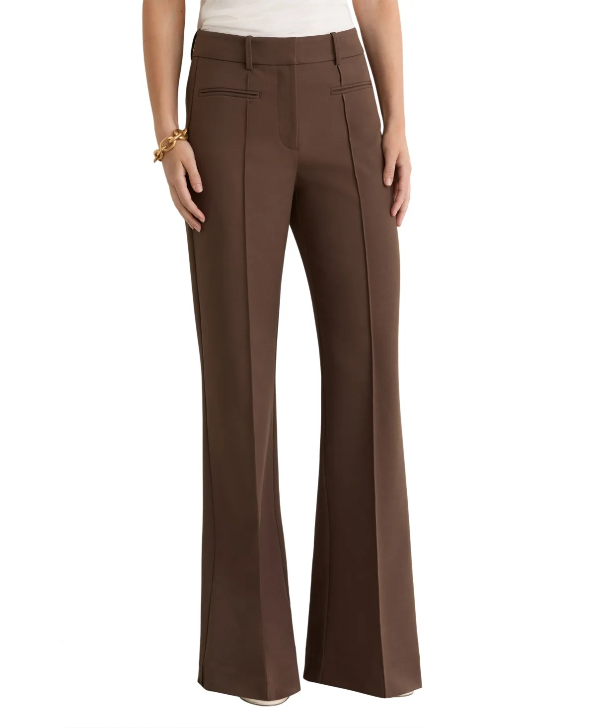 Claude Flare Leg Trouser by Reiss