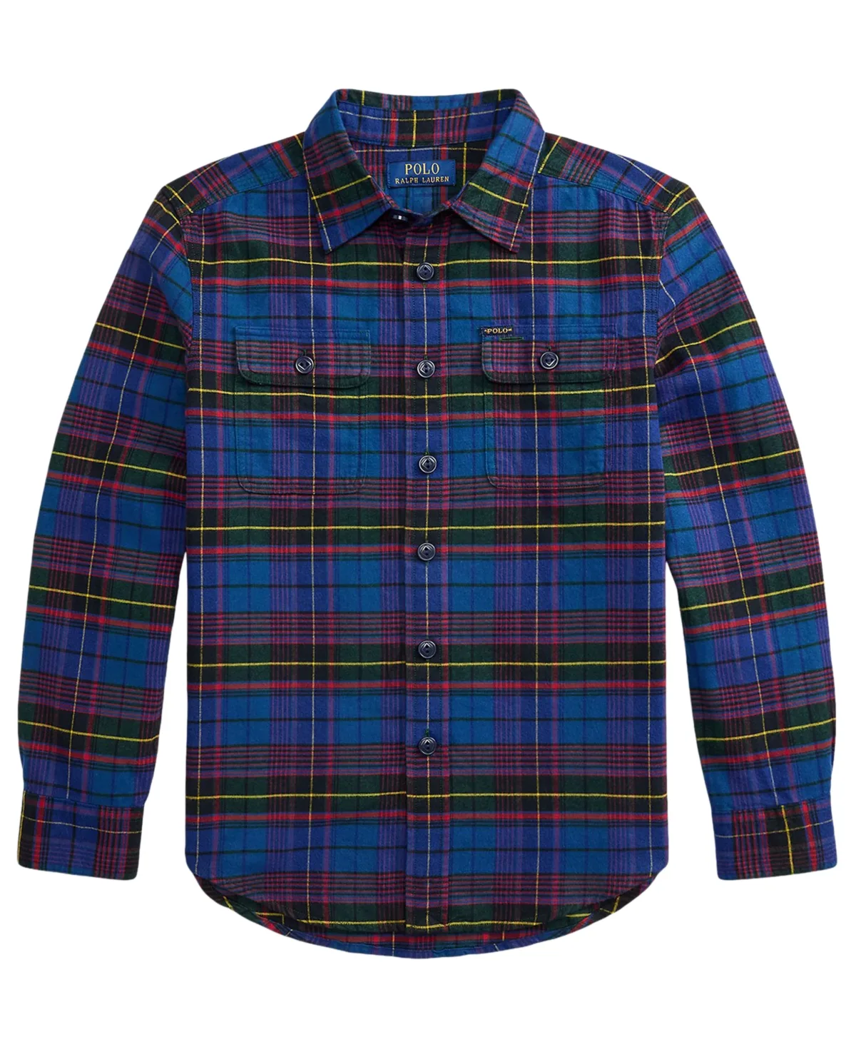 Plaid Long-Sleeve Workshirt by Polo Ralph Lauren