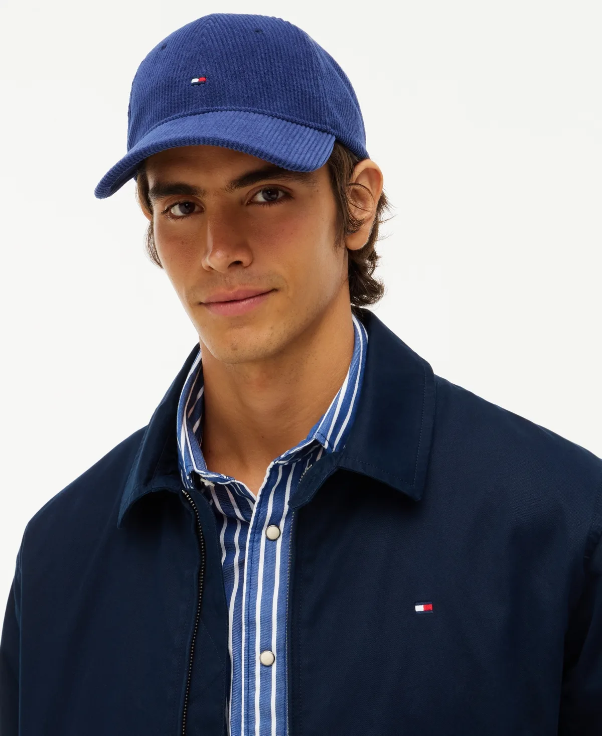 Corduroy Adjustable Baseball Cap by Tommy Hilfiger
