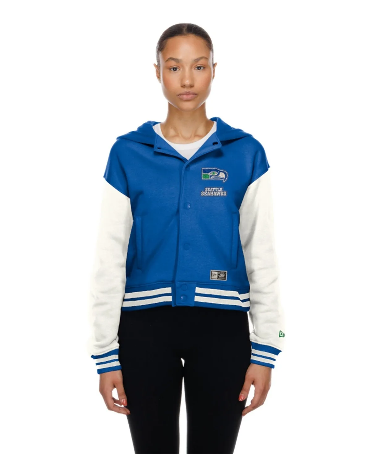 Throwback Hooded Fleece-Lined Jacket by New Era