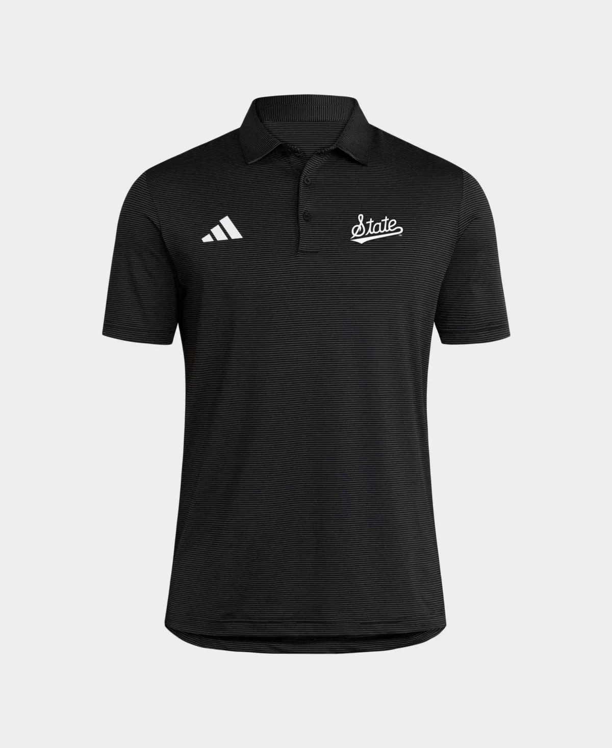 Ultimate365 Mississippi State Bulldogs Stripe Polo Shirt by adidas
