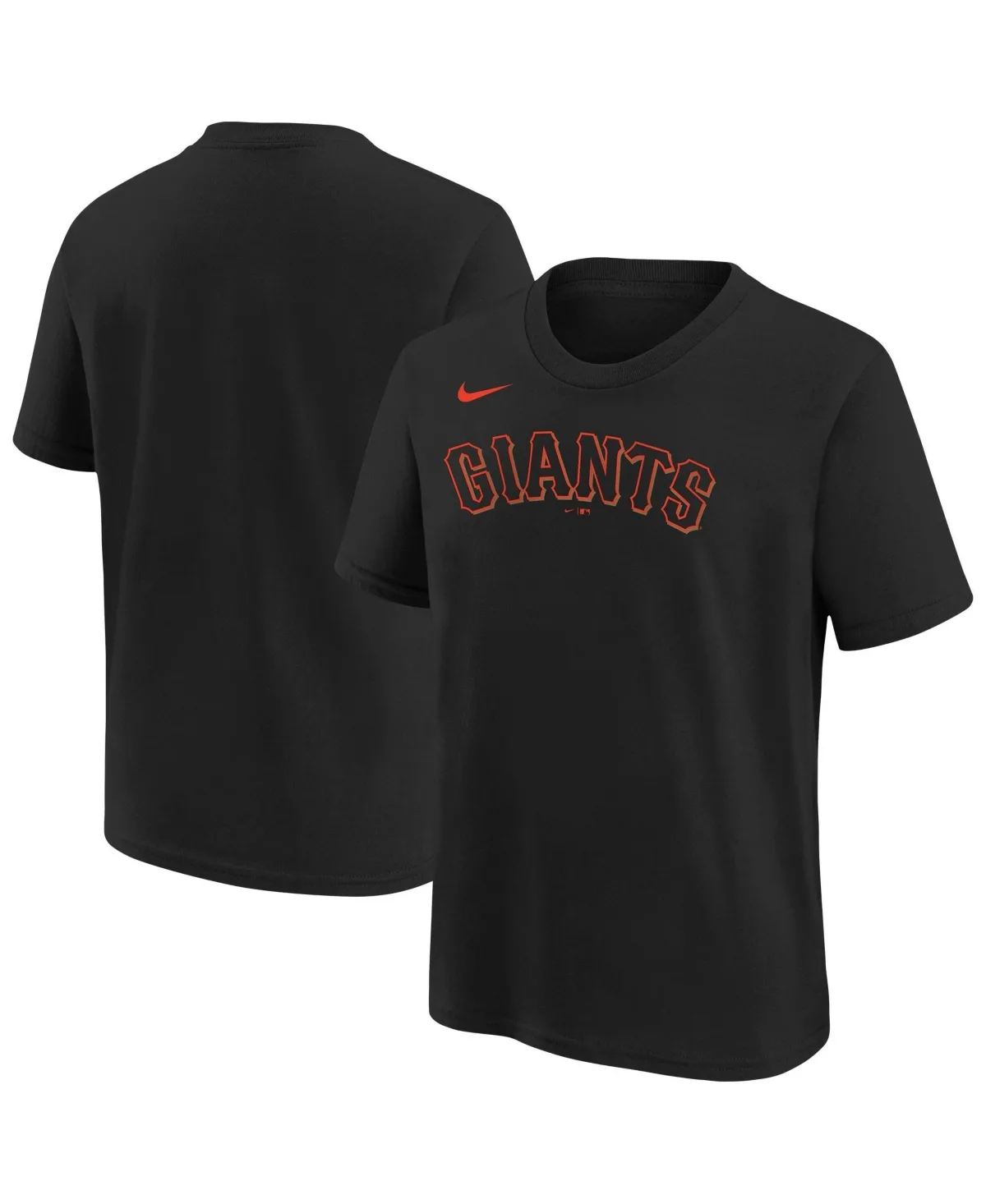 San Francisco Giants Wordmark Rib-Knit T-Shirt by Nike