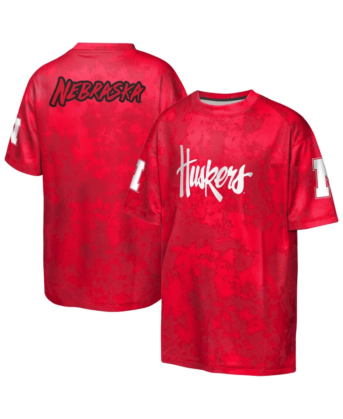 Nebraska Huskers Off-Side Sublimated T-Shirt by Outerstuff