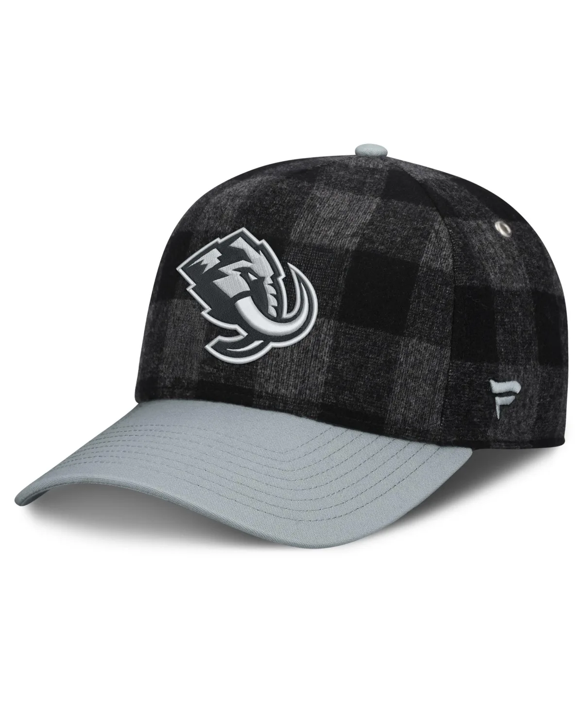Utah Mammoth Huntsman Plaid A-Frame Adjustable Hat by Fanatics