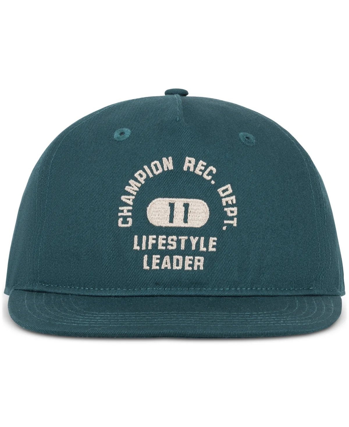 Cotton Graphic Rec Dept Snap-Back Cap by Champion