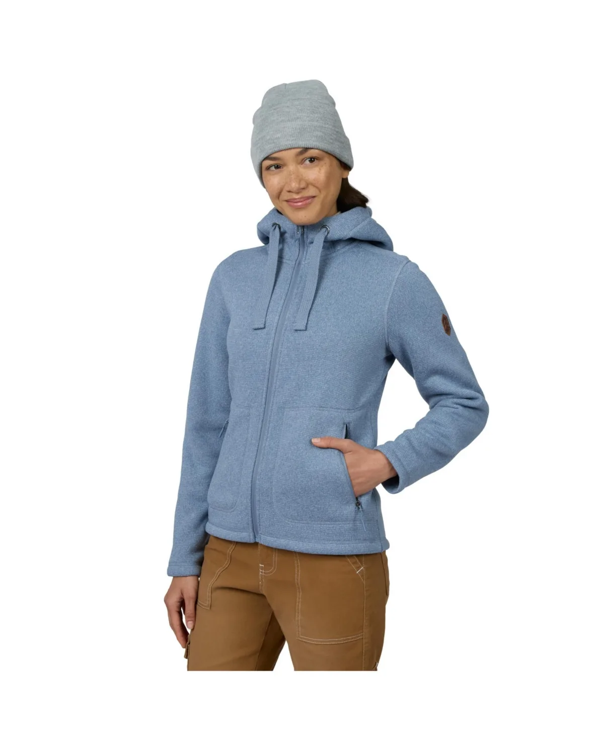 Textured Mountain Fleece Jacket