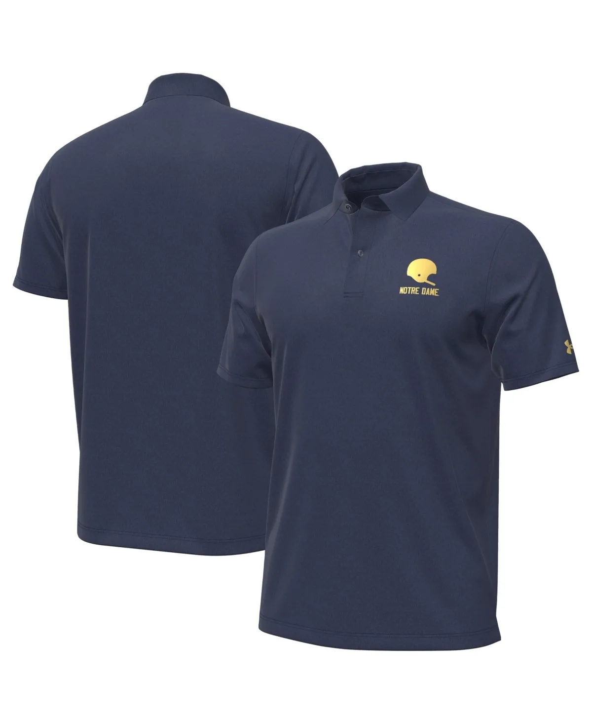 Notre Dame Fighting Irish Performance Playoff 2026 Shamrock Series Polo Shirt by Under Armour