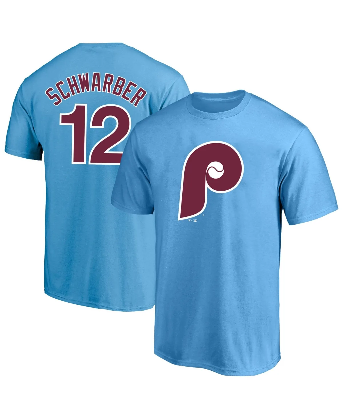 Kyle Schwarber Philadelphia Phillies Name Number T-Shirt by Fanatics