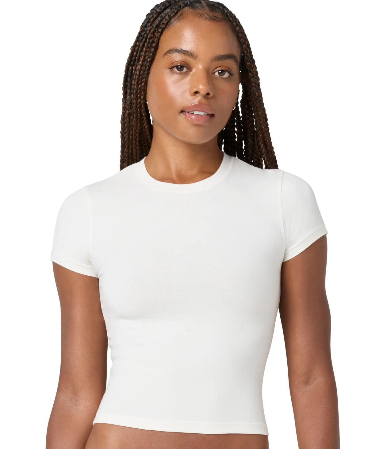 Crewneck Short-Sleeve T-Shirt by Florence by Mills